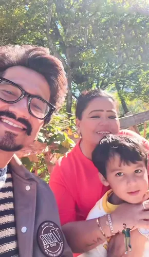 Did Bharti Singh and Haarsh Limbachiyaa Enjoy a Dreamy Getaway in Switzerland with Their Son Gola?