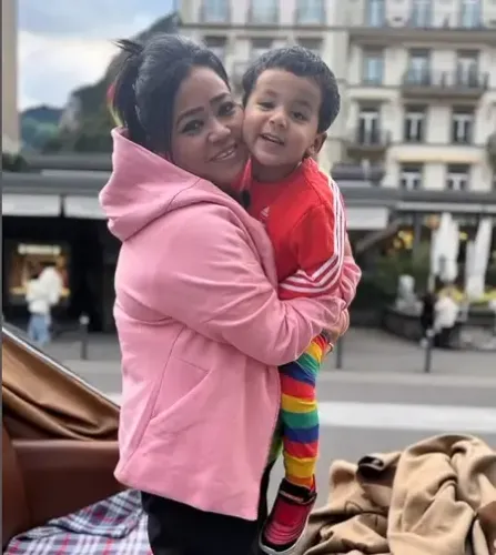 Bharti Singh reveals how Gola has become protective for his little brother Kaju