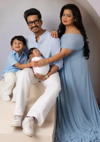 Bharti Singh Celebrates Family Milestone with Newborn Photoshoot