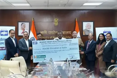 Did BHEL Really Pay a Dividend Cheque of Over Rs 109 Crore to the Government?