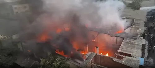 क्या भिवंडी में फैक्ट्री में भीषण आग और सिलेंडर ब्लास्ट ने किया बुरा हाल?