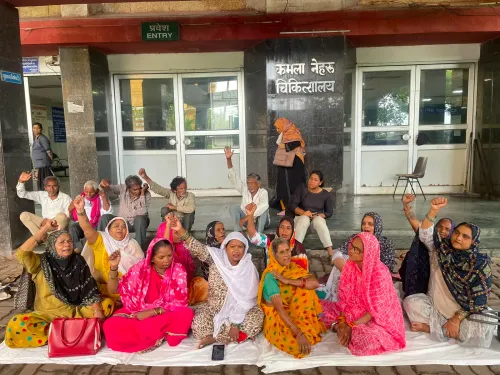 Bhopal gas survivors protest ward shift from Kamala Nehru Hospital