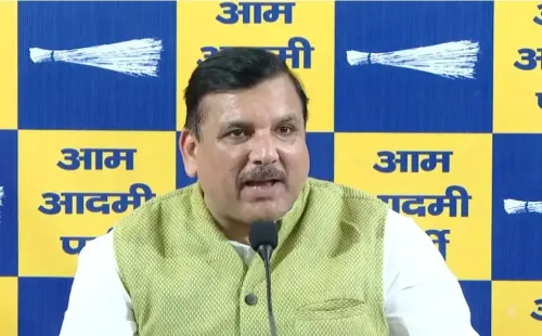 मानहानि केस की चेतावनी: संजय सिंह बोले — केजरीवाल के घर की फर्जी तस्वीरें फैलाने वालों पर होगी कानूनी कार्रवाई