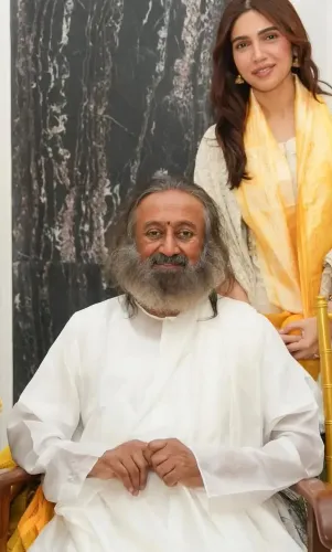 Did Bhumi Pednekkar Feel 'Blessed' After Meeting Sri Sri Ravi Shankar?
