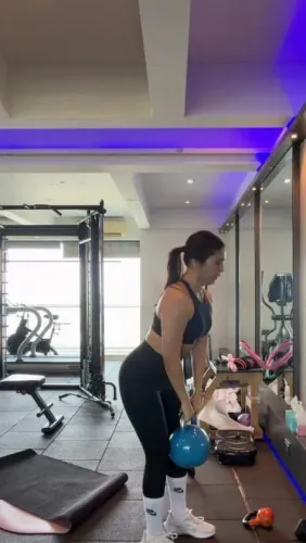 Bhumi Pednekar's Sunday full-body workout: meditation, run, and puppy time