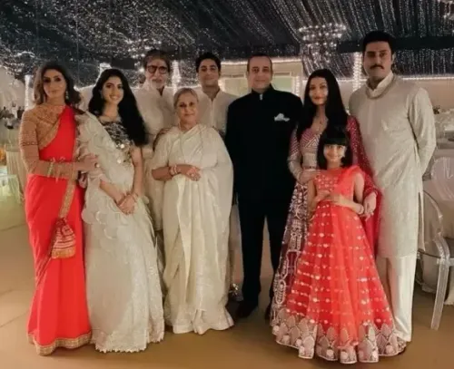Did Big B Just Share a Heartwarming Family Photo for Diwali?