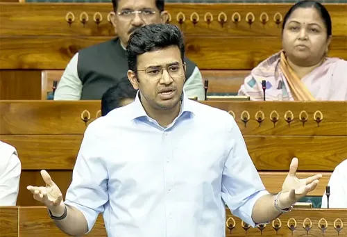 Tejasvi Surya slams Opposition with Gen Z 'delulu' jibe in paper leak debate