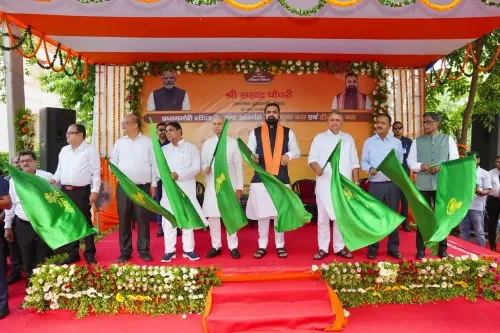 Bihar CM flags off PM e-Bus fleet and BSRTC deluxe buses in Patna