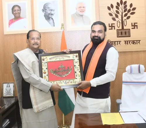Bihar CM Samrat Choudhary meets Jharkhand Finance Minister