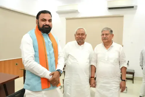 Samrat Choudhary Meets Nitish Kumar After Bihar Trust Vote Win