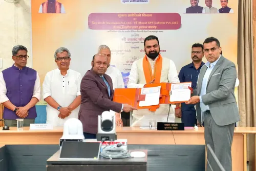 Bihar CM Samrat Choudhary Signs AI MoUs With Sarvam AI, CoRover