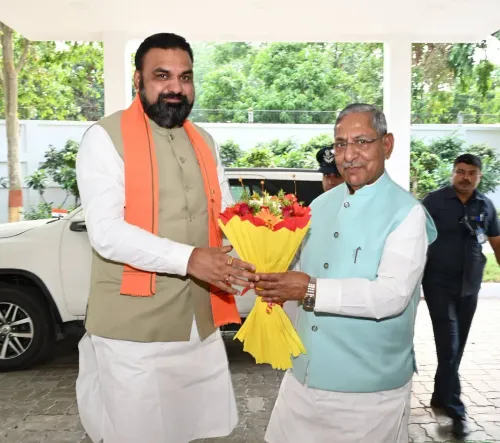 Bihar CM Samrat Choudhary Welcomes Nagaland Governor at Loksevak Awas