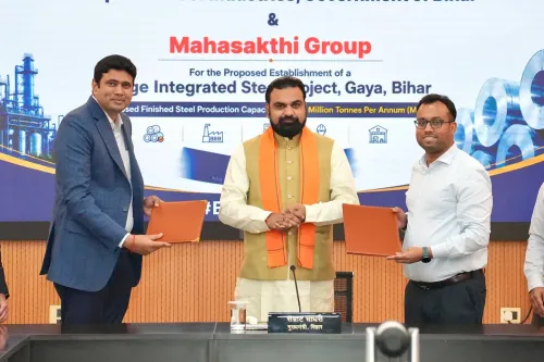 Bihar CM Witnesses Rs 6,000 Cr Steel Plant MoU for Gaya