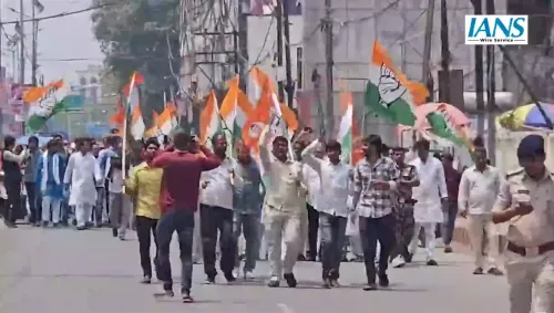 Bihar Congress Protests Against ED in National Herald Case