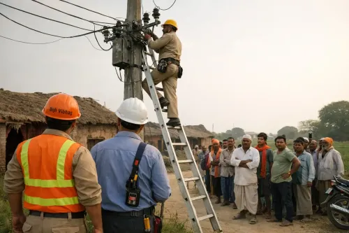 Violence Erupts as Gopalganj Residents Attack Electricity Department Team