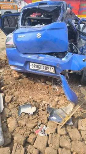 बिहार में कार और ट्रक के बीच टक्कर, चार की मौत