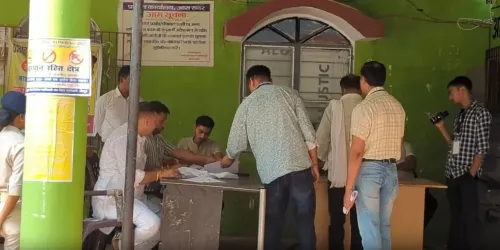 Bihar MLC bypoll: RJD supporter grabs magistrate's collar at Ara polling booth