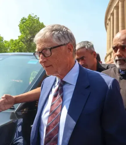 Is Bill Gates Visiting Andhra Pradesh Today?