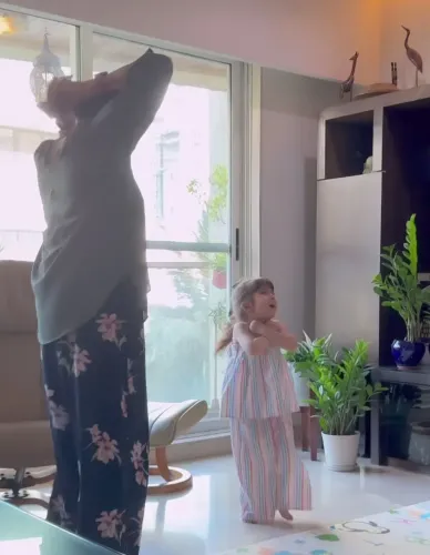 Bipasha Basu Shares Heartwarming Video of Baby Devi Dancing with Nani ‘Mumu Ma’