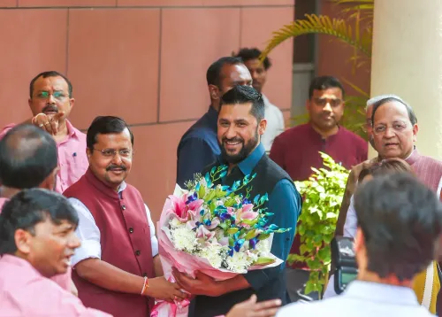 BJP chief Nitin Nabin meets Nepal's RSP delegation led by Rabi Lamichhane