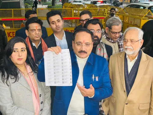 BJP Files Complaint with EC Against AAP's Alleged Voter Manipulation