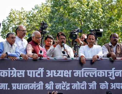 BJP protests nationwide over Kharge's 'Modi ka baap' remark, demands apology