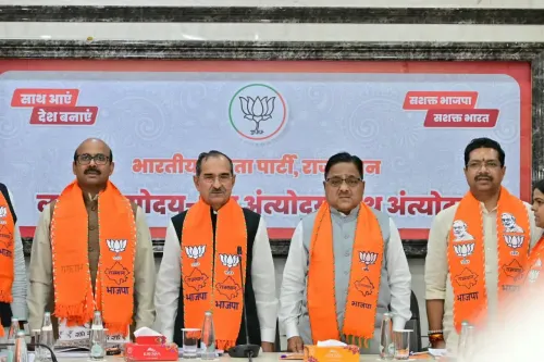 BJP launches Rajasthan civic poll drive, bets on development record