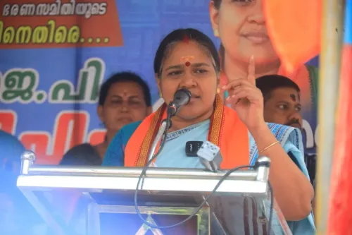 Did BJP Leader Shobha Surendran Just Call CPI-M's E.P. Jayarajan a Thief?