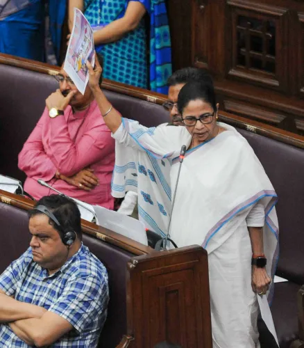 Why Was a BJP Legislator Suspended Following Chaos in the Bengal Assembly?