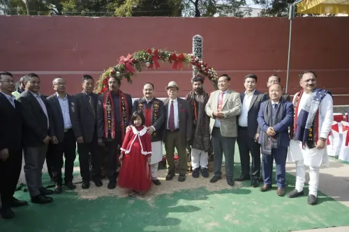 Did BJP President JP Nadda Join Christmas Celebrations with NE Residents in Delhi?