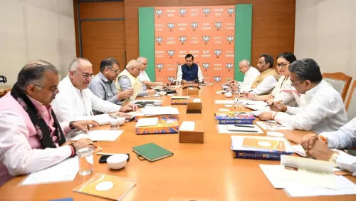 BJP President Nitin Nabin meets national general secretaries to chart poll strategy