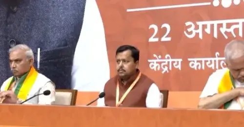 BJP president Nitin Nabin kicks off first meet with 65-member national team