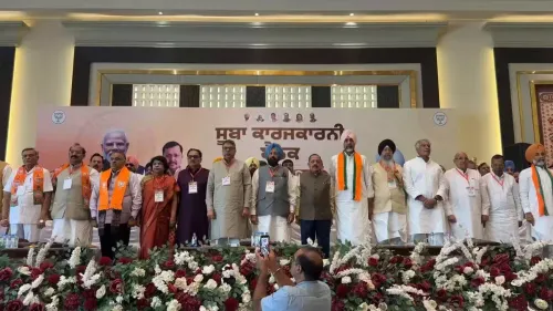 BJP Punjab Executive Meet Opens in Sangrur with Vande Mataram