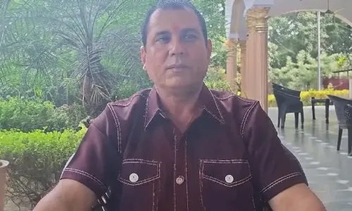 क्या भाजपा विधायक नंदकिशोर गुर्जर ने सिपाही पर उगाही का आरोप लगाया है?