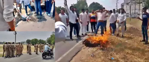 Why Did BJP Workers Burn an Effigy of Rahul Gandhi in Amethi?