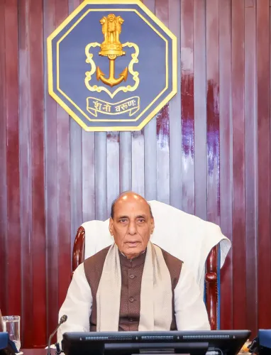 Rajnath Singh: Indian Navy warships active in South China Sea, Atlantic