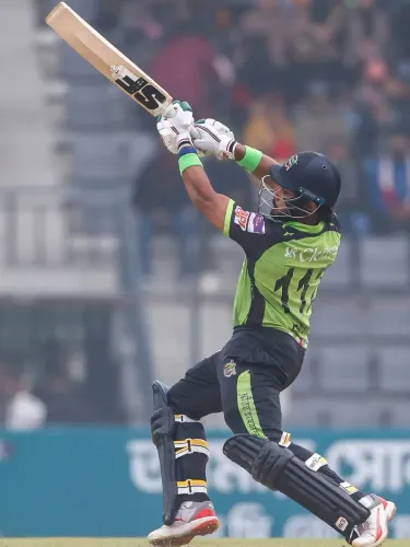 क्या परवेज हुसैन ने नाबाद अर्धशतकीय पारी से टाइटंस को रंगपुर राइडर्स पर जीत दिलाई?