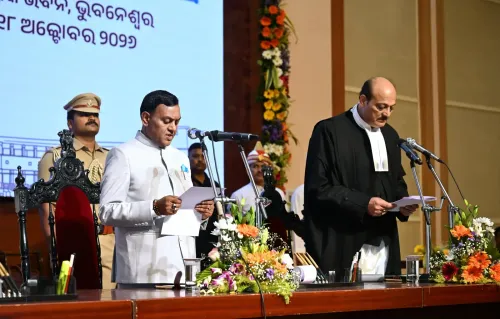 Braj Mohan Ram sworn in as Odisha Governor at Lok Bhavan, Bhubaneswar