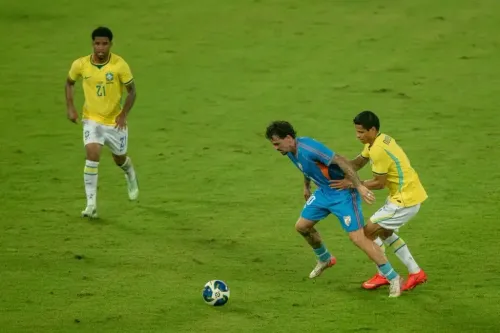 Brazil thrash India 4-0 in historic Kolkata clash as Estevao, Lino star