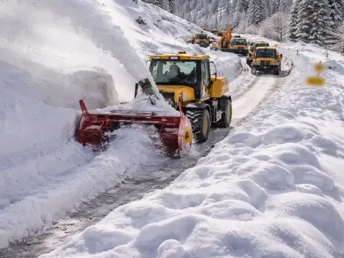 Did the BRO Successfully Reopen the Bhaderwah-Bani-Basohli Road in J&K After Heavy Snowfall?