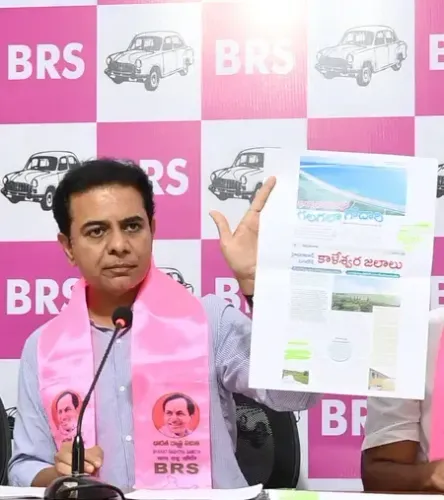 BRS demands apology from Telangana CM for 'defaming Kaleshwaram'