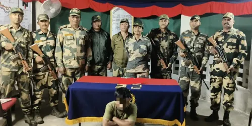 Did BSF Capture a Smuggler with Gold Worth Over Rs 5.47 Crore at the India-Bangladesh Border?