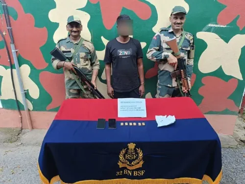 Did the BSF Capture a Smuggler at the India-Bangladesh Border?