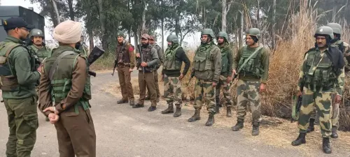 क्या बीएसएफ और जम्मू-कश्मीर पुलिस ने सांबा में संयुक्त तलाशी अभियान चलाया?