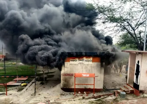 Tragic Fire Claims Life of BSF Personnel in Hingalganj, West Bengal