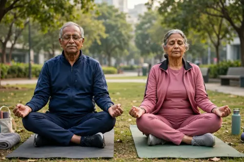 अंतरराष्ट्रीय वृद्धजन दिवस 2026: आयुष मंत्रालय ने बताया, बुजुर्गों के लिए योग है सबसे बड़ी संजीवनी