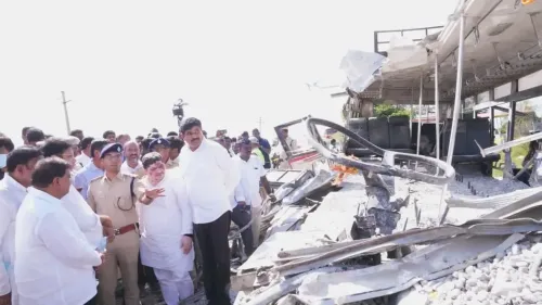 What Happened in the Bus-Truck Collision in Telangana?