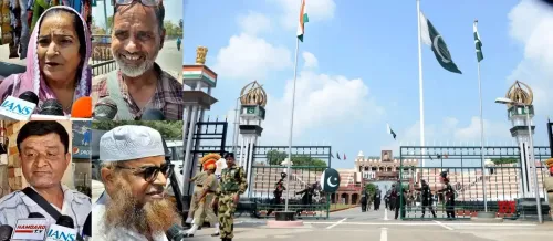 Hustle at Attari Border as Citizens Cross Back Home