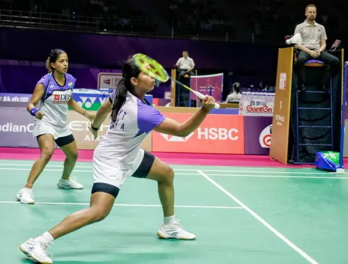 Treesa-Gayatri stun 7th seeds 21-16, 21-12 to reach BWF Worlds QF