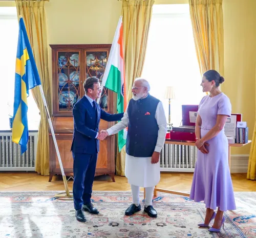 Gothenburg: Sweden Confers Royal Order of Polar Star on PM Modi